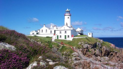 Fanad lighthouse Silver Tassie banner