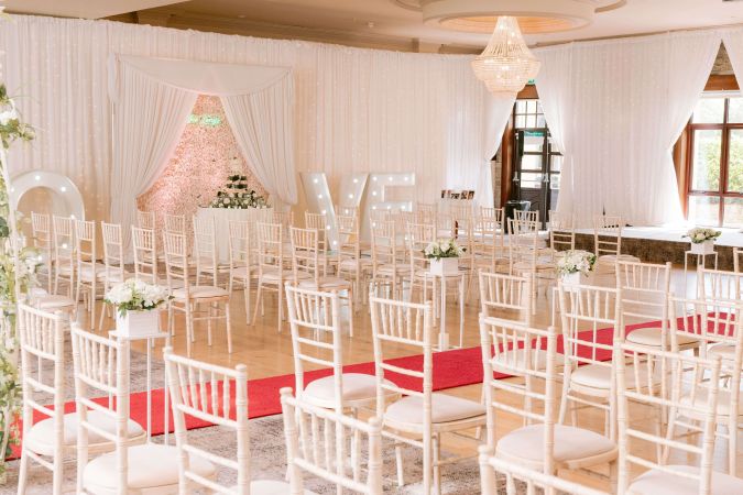 Ceremony Set Up Example